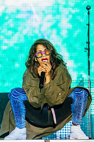 2010-08-13 - M.I.A. från Way Out West, Göteborg