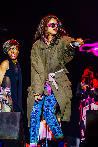 2010-08-13 - M.I.A. från Way Out West, Göteborg