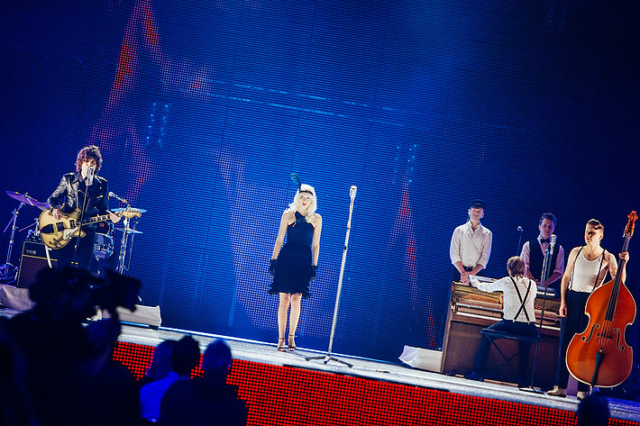2010-01-19 - Amanda Jenssen från P3 Guld, Göteborg