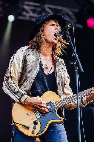 2014-08-07 - Markus Krunegård från Way Out West, Göteborg