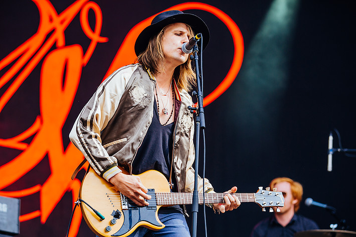 2014-08-07 - Markus Krunegård från Way Out West, Göteborg