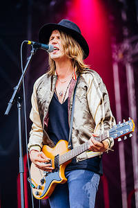 2014-08-07 - Markus Krunegård från Way Out West, Göteborg