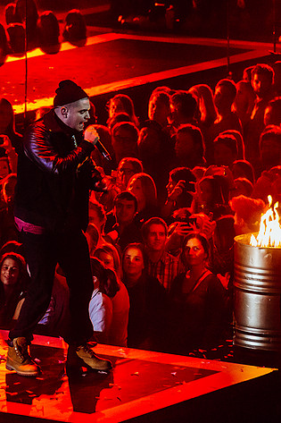 2014-01-18 - Linda Pira från Scandinavium, Göteborg