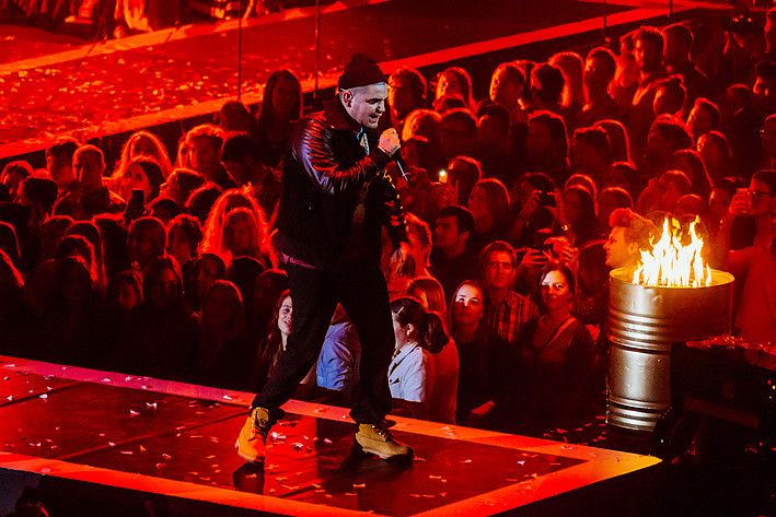 2014-01-18 - Linda Pira från Scandinavium, Göteborg