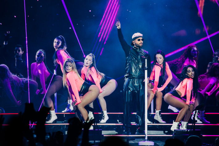 2020-02-22 - Maluma från Ericsson Globe, Stockholm
