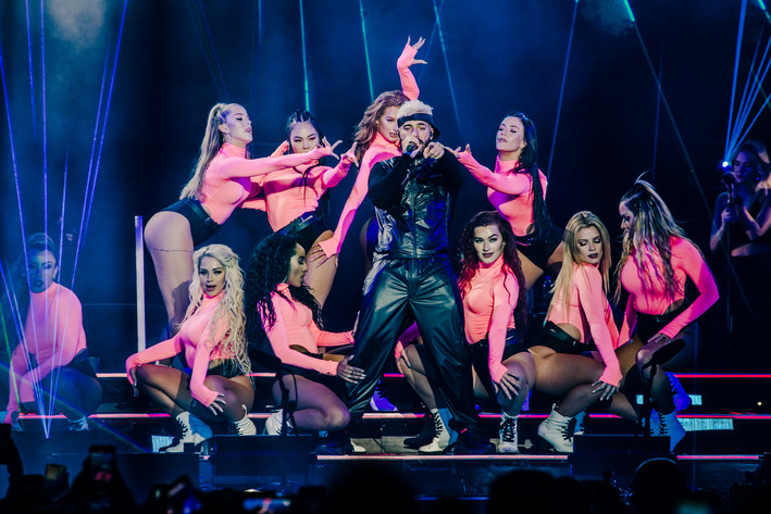 2020-02-22 - Maluma från Ericsson Globe, Stockholm