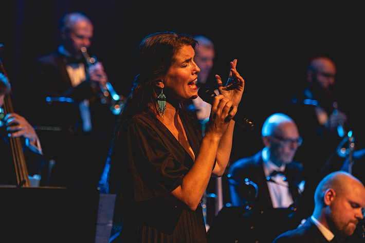 2021-10-08 - Mölnlycke Storband och Anna Kruse från Mölnlycke Kulturhus, Göteborg