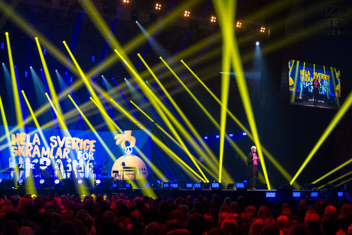 2022-04-02 - Hela Sverige Skramlar För Ukraina från Avicii Arena, Stockholm