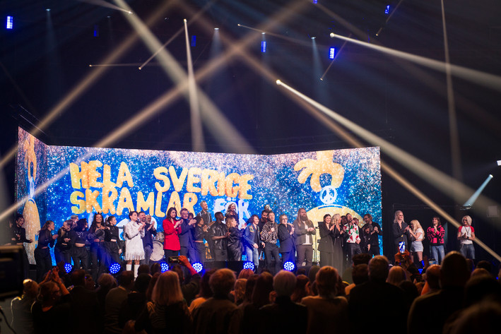 2022-04-02 - Hela Sverige Skramlar För Ukraina från Avicii Arena, Stockholm