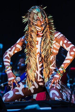2016-08-12 - Grace Jones från Way Out West, Göteborg