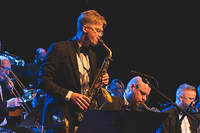 2022-05-14 - Mölnlycke Storband och Magnus Lindgren från Mölnlycke Kulturhus, Göteborg