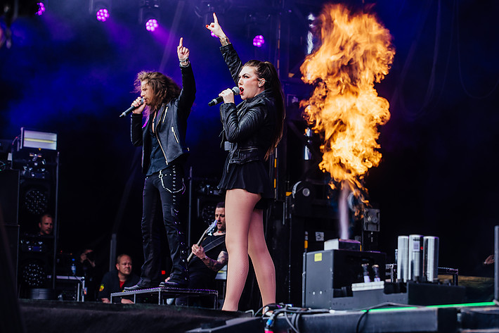 2022-06-10 - Amaranthe från Sweden Rock Festival, Sölvesborg
