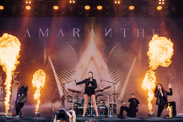 2022-06-10 - Amaranthe från Sweden Rock Festival, Sölvesborg