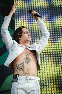 2022-07-01 - Måneskin från Lollapalooza, Stockholm