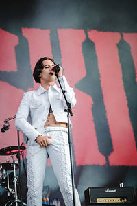 2022-07-01 - Måneskin från Lollapalooza, Stockholm