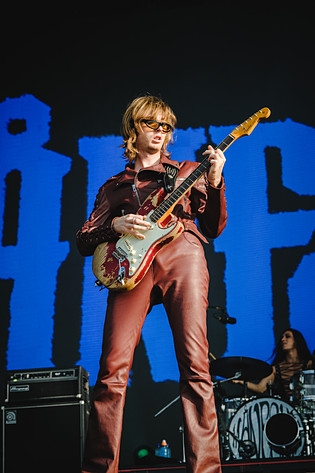 2022-07-01 - Måneskin från Lollapalooza, Stockholm