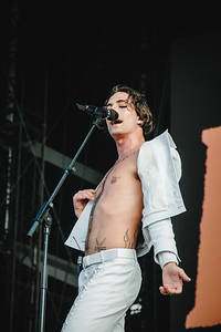 2022-07-01 - Måneskin från Lollapalooza, Stockholm