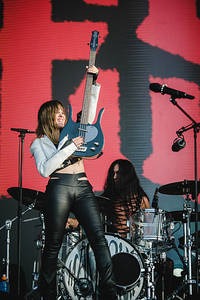 2022-07-01 - Måneskin från Lollapalooza, Stockholm