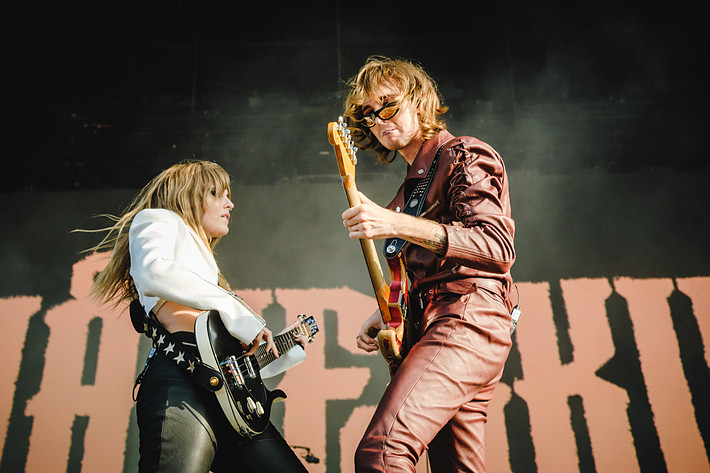 2022-07-01 - Måneskin från Lollapalooza, Stockholm
