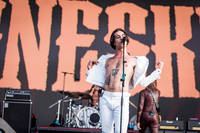 2022-07-01 - Måneskin från Lollapalooza, Stockholm