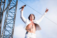 2022-07-01 - Måneskin från Lollapalooza, Stockholm