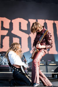 2022-07-01 - Måneskin från Lollapalooza, Stockholm