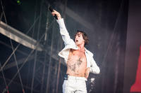 2022-07-01 - Måneskin från Lollapalooza, Stockholm