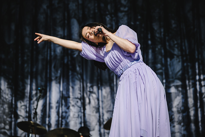 2022-07-02 - Mitski från Lollapalooza, Stockholm