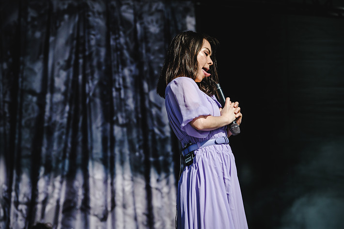 2022-07-02 - Mitski från Lollapalooza, Stockholm