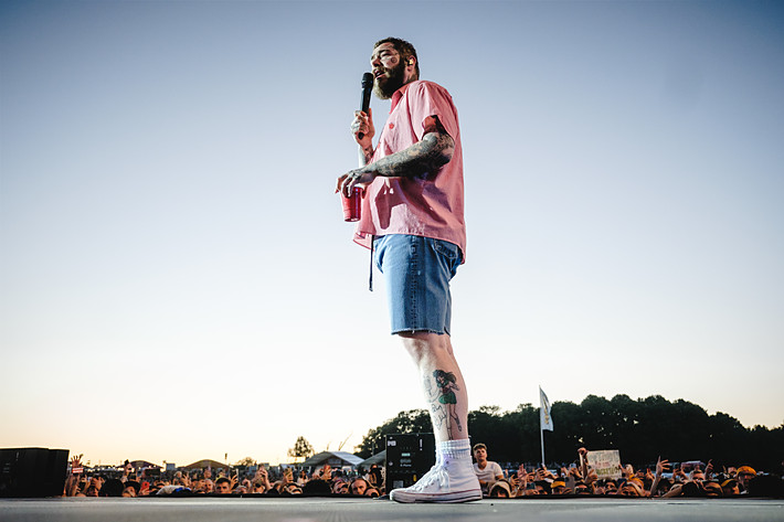 2022-07-02 - Post Malone från Lollapalooza, Stockholm