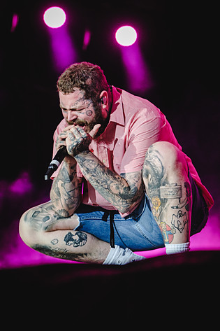 2022-07-02 - Post Malone från Lollapalooza, Stockholm