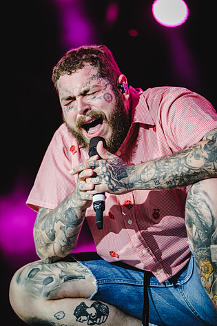 2022-07-02 - Post Malone från Lollapalooza, Stockholm