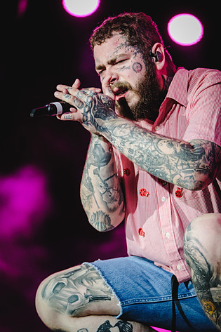 2022-07-02 - Post Malone från Lollapalooza, Stockholm