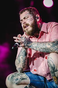 2022-07-02 - Post Malone från Lollapalooza, Stockholm