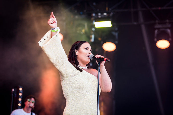 2022-07-02 - Molly Hammar från Lollapalooza, Stockholm