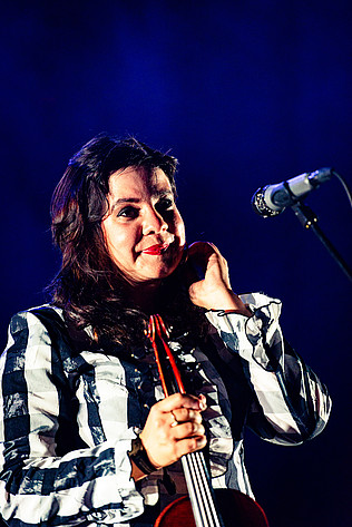 2022-07-02 - Sara Parkman från Roskildefestivalen, Roskilde