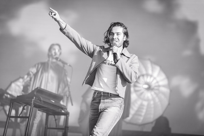 2022-07-02 - Benjamin Ingrosso från Lollapalooza, Stockholm