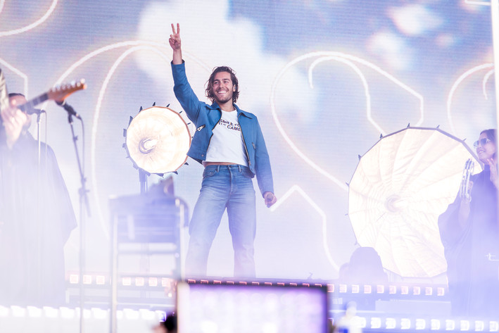 2022-07-02 - Benjamin Ingrosso från Lollapalooza, Stockholm