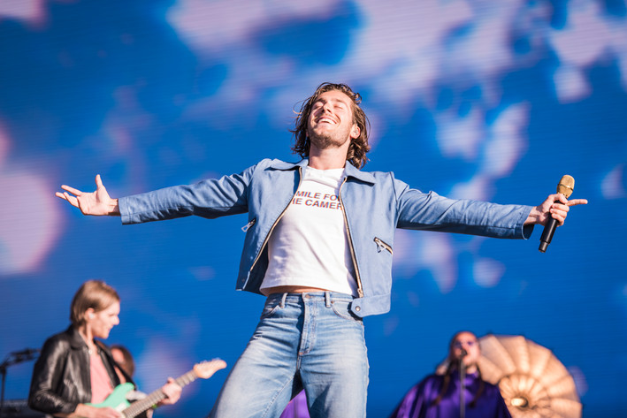 2022-07-02 - Benjamin Ingrosso från Lollapalooza, Stockholm