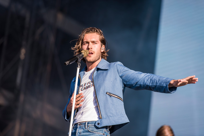 2022-07-02 - Benjamin Ingrosso från Lollapalooza, Stockholm