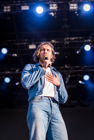 2022-07-02 - Benjamin Ingrosso från Lollapalooza, Stockholm