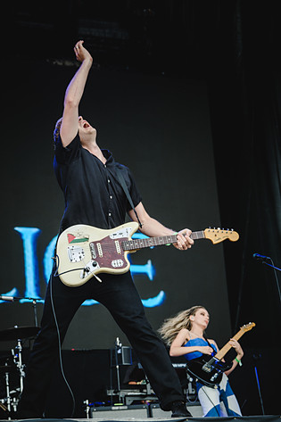 2022-07-03 - Wolf Alice från Lollapalooza, Stockholm