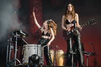 2022-07-03 - Haim från Lollapalooza, Stockholm