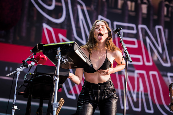 2022-07-03 - Haim från Lollapalooza, Stockholm