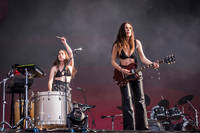 2022-07-03 - Haim från Lollapalooza, Stockholm