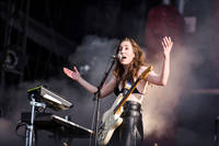 2022-07-03 - Haim från Lollapalooza, Stockholm