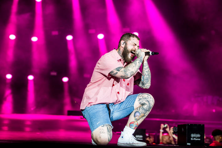 2022-07-02 - Post Malone från Lollapalooza, Stockholm