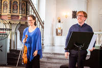 2022-07-06 - Malin Broman & Simon Crawford-Phillips från Södra Mellby Kyrka, Kivik