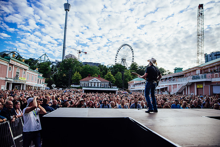 2022-07-27 - Brad Paisley från Liseberg, Göteborg