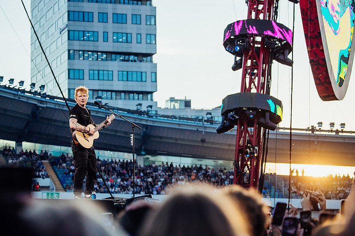 2022-08-10 - Ed Sheeran från Ullevi, Göteborg